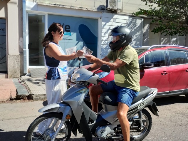 Se realiz� un �semaforazo� contra la reforma laboral de Milei